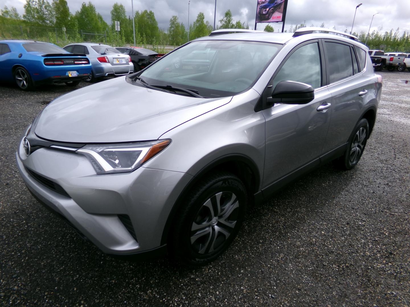 2016 Silver Toyota RAV4 LE AWD (2T3BFREV2GW) with an 2.5L L4 DOHC 16V engine, 6A transmission, located at 2630 Philips Field Rd., Fairbanks, AK, 99709, (907) 458-0593, 64.848068, -147.780609 - Photo#0